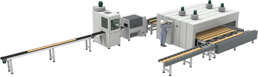 Stanza Machinery - Convex Series Cross Transfer Convection Oven with Spray or Vacuum Coat