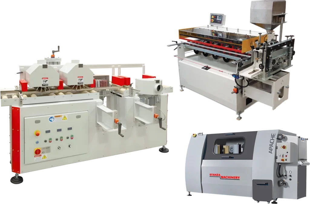 Stanza Machinery - Specialty Finishes, Brush Coating, Gesso and Specialized Denibbing